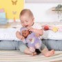 BABY born - Bebelus negru cu hainute violet 30 cm Zapf Creation - 4